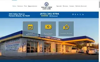 Valley View Car Care, Inc website