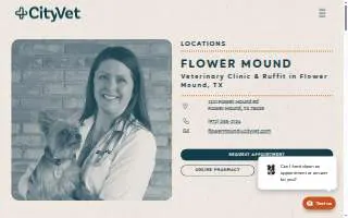 CityVet | Flower Mound website
