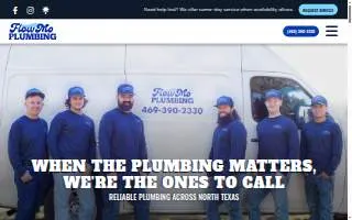 FlowMo Plumbing website