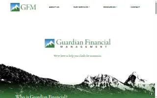 Guardian Financial Management website