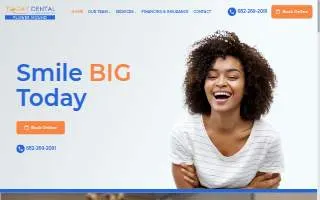 Today Dental of Flower Mound website