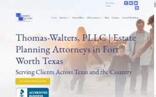 Thomas-Walters Pllc website