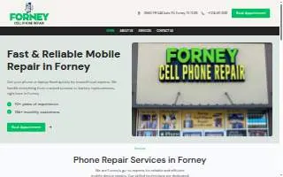 Forney Cell Phone Repair website