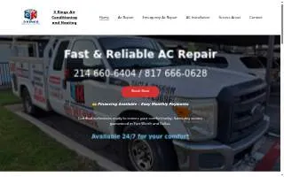 3 Kings A/C, LLC website