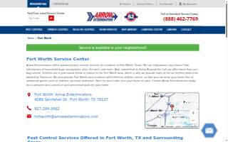 Arrow Exterminators of Fort Worth