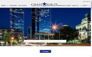 Chase Realty DFW website