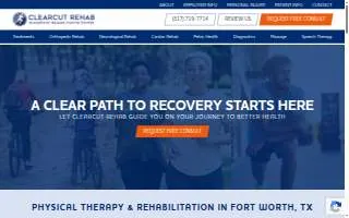 ClearCut Rehab website