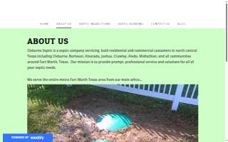 cleburne septic