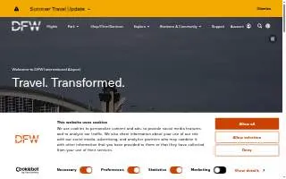 DFW Security of Fort Worth website