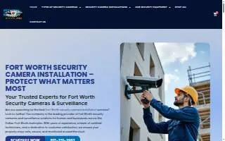 DFW Wholesale Security Cameras website
