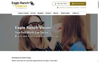 Eagle Ranch Vision website
