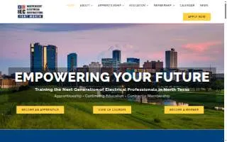 Independent Electrical Contractors, Fort Worth Chapter, Inc. website