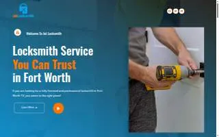 Jet Locksmith Fort Worth website