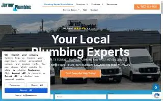 Joyner Plumbing website