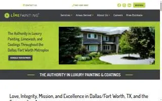 LIME Painting of DFW website
