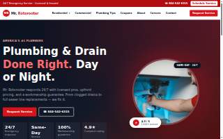 rotorooter plumbing & water cleanup