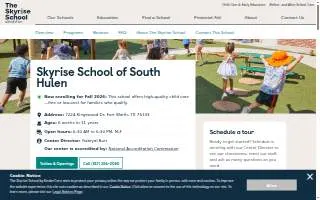 Skyrise School of South Hulen website