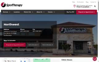 SporTherapy Physical Therapy Fort Worth, Texas - Northwest
