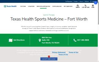 Texas Health Sports Medicine - Fort Worth