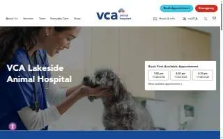 VCA Lakeside Animal Hospital of Fort Worth website