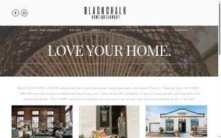 Blackchalk Home and Laundry website