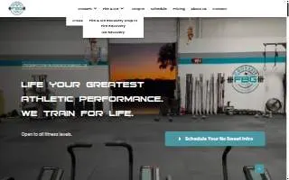 CrossFit FBG website