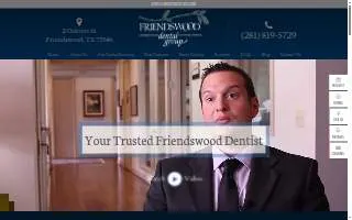 Friendswood Dental Group website