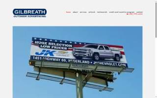 Gilbreath Outdoor Advertising Southeast Texas & Hill Country