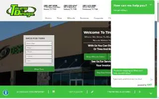Tires By Design- Friendswood website