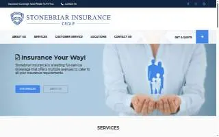 Stonebriar Insurance Group website