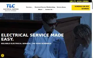 TLC Electrical website