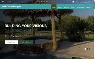North Texas Palapas website