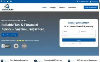 Grant Miller, CPA, CFP, PC DBA Matijevich & Miller website
