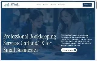 Avilas Bookkeeping website