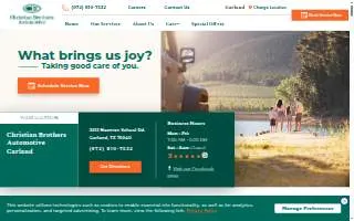 Christian Brothers Automotive Garland website