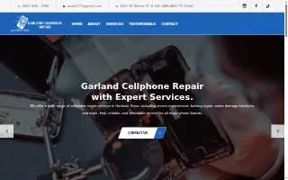 Garland Cellphone Repair website