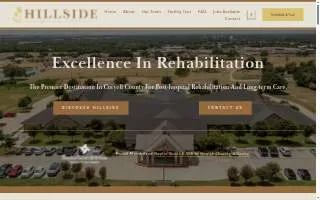 Hillside Medical Lodge website