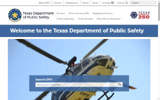 Texas Department Of Public Safety