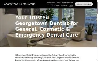 Georgetown Dental Group website