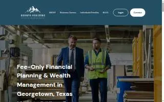 Growth Horizons Wealth Management website