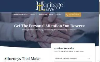 Heritage Law website