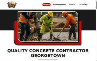 Quality Concrete Contractor Georgetown