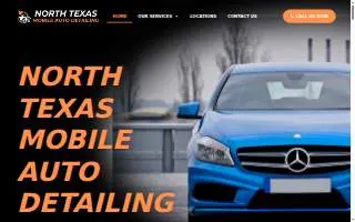 North Texas Mobile Auto Detailing of Grand Prairie website