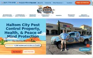 Critter Stop website