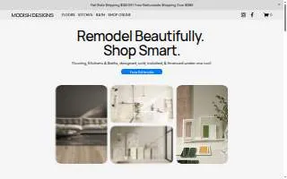 Modish Designs website