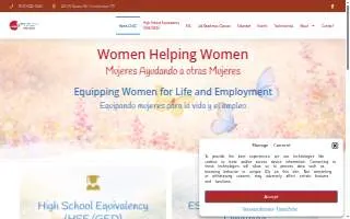 Christian Women's Job Corps of Rusk County website