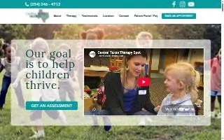 Central Texas Therapy Spot of Hewitt website