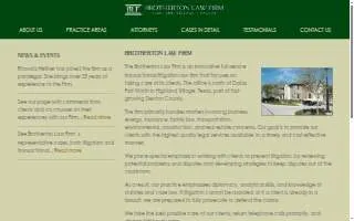 Brotherton Law Firm FM 407 website