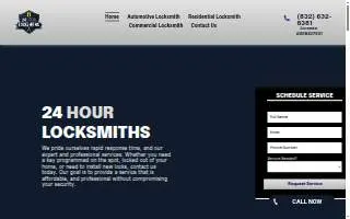 24 Hour Locksmiths website