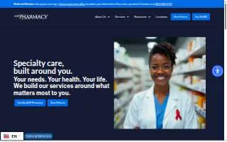 AHF Pharmacy - Cabrini website